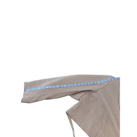 New with Tags Eloquii Plus Brown Houndstooth Open Front Blazer Dress Size 30 - Picture 15 of 15